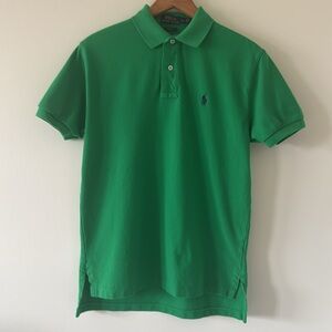 Polo Ralph Lauren‎ Classic Fit Green with blue pony embroidered Size Smal…